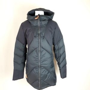 Indygena Edele park, duck down filled winter coat